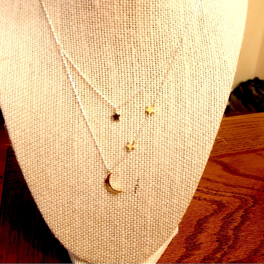 Unwritten 14k Gold Flash Plated Necklace. 16” necklace + 2”